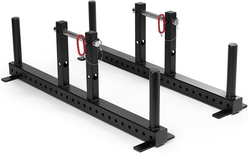 Titan Fitness Upright Farmers Walk Handles, Farmer Carry Training, Rated 500 LB Each, Grip Strength Weight Training