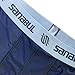 Sanabul Essential Compression Tights Men No Gi Jiu Jitsu Spats - Navy Blue, X-Large