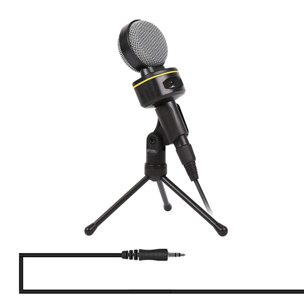Microphone de studio condensateur trépied câble 2m enregistrement audio pc