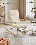 Zoom IMG-1 songmics home poltrona a dondolo Zoom IMG-1 songmics home poltrona a dondolo