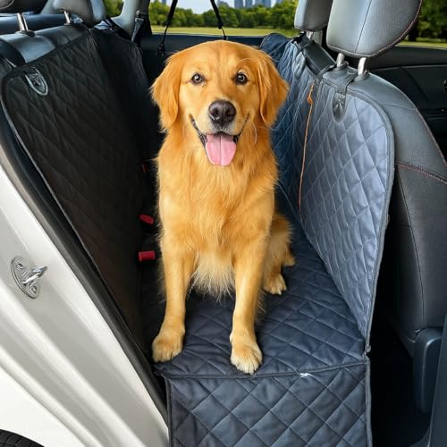 Capa para Banco de Carro Cachorro Pet Protetora Impermeável (Preto)