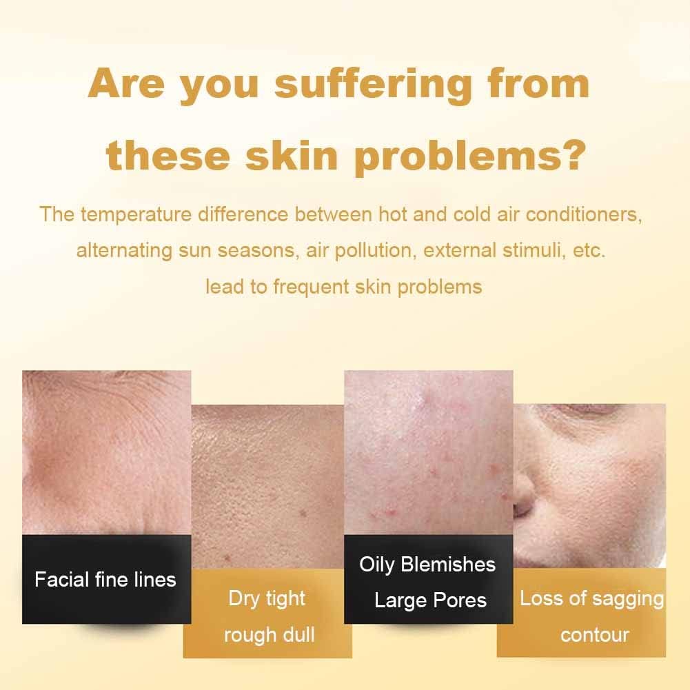 Máscara dorada de veneno de serpiente de retinol, máscara apretada de