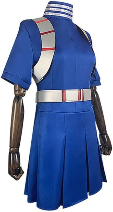Miniatura 4 de Cosplay Life My Hero Shoto Todoroki Anime Academia Student Cosplay - Conjunto completo de disfraz con falda, camisa, chaleco y cinturón
