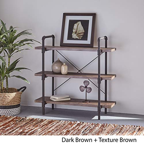 Christopher Knight Home Riley Industrial Three Tier Shelf #TOP27