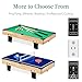 Best Choice Products 11-in-1 Kids Combo Game Table Set w/Ping Pong, Foosball, Air Hockey, Shuffleboard, Bowling, 5 Accessory Bags - Light Wood