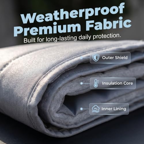 Image of Portable AC Hose Insulation Sleeve,60 inch Long Cover with Aluminum Foil for 5 inch-5.9 inch Exhaust Hose (Black /2pcs)