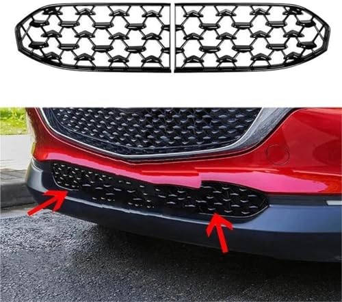 Rejillas delanteras de coche para Mazda: cubierta inferior de paragolpes resistente 3