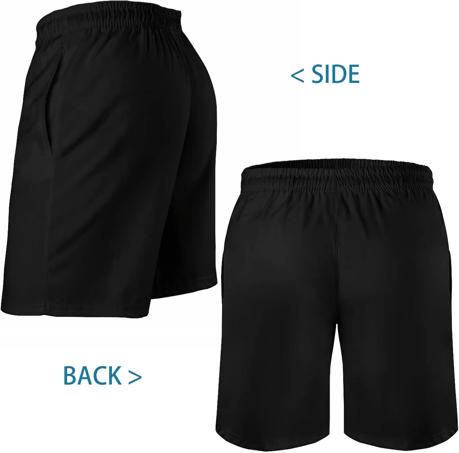 Men's Swim Trunks Hawaiian Bathing Mesh Lining Suit Swimsuits Beach Shorts with Pockets - Image 4