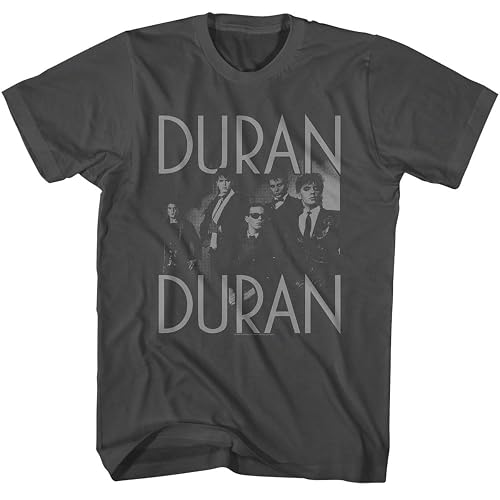 Duran Duran Music 7 and TRT Photo Mens Short Sleeve T Shirt 80s Music Vintage Style Graphic Tees