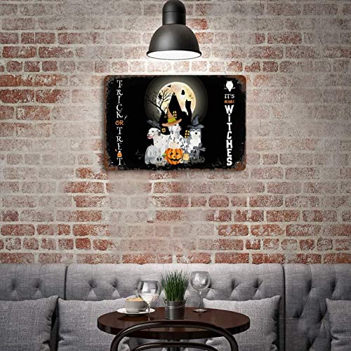 Plaque en métal Halloween Jack O Lantern cadeau propriétaire