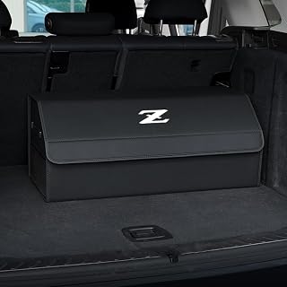 FairLady Z 专用 车 收纳箱 折叠 大容量 后备箱 箱子 坚固 防水 组装简单 适用于FAIRLADY Z 新型FAIRLADY Z 收纳盒 缝隙收纳 小物件收纳置物盒 车载包 后备箱箱 后备箱 车内收纳 便利物品(旗子 大 1个 1套)