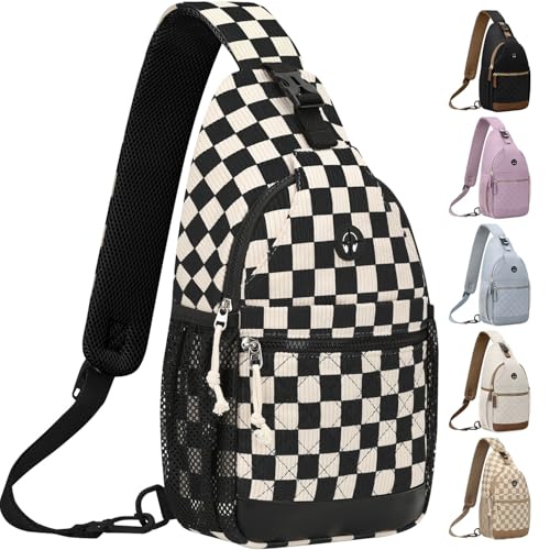 Image of Vankor Small Crossbody Purses Bags for Women Men Travel, Chest Sling Bag Women Casual Cross Body Bag for Woman Sling Backpack