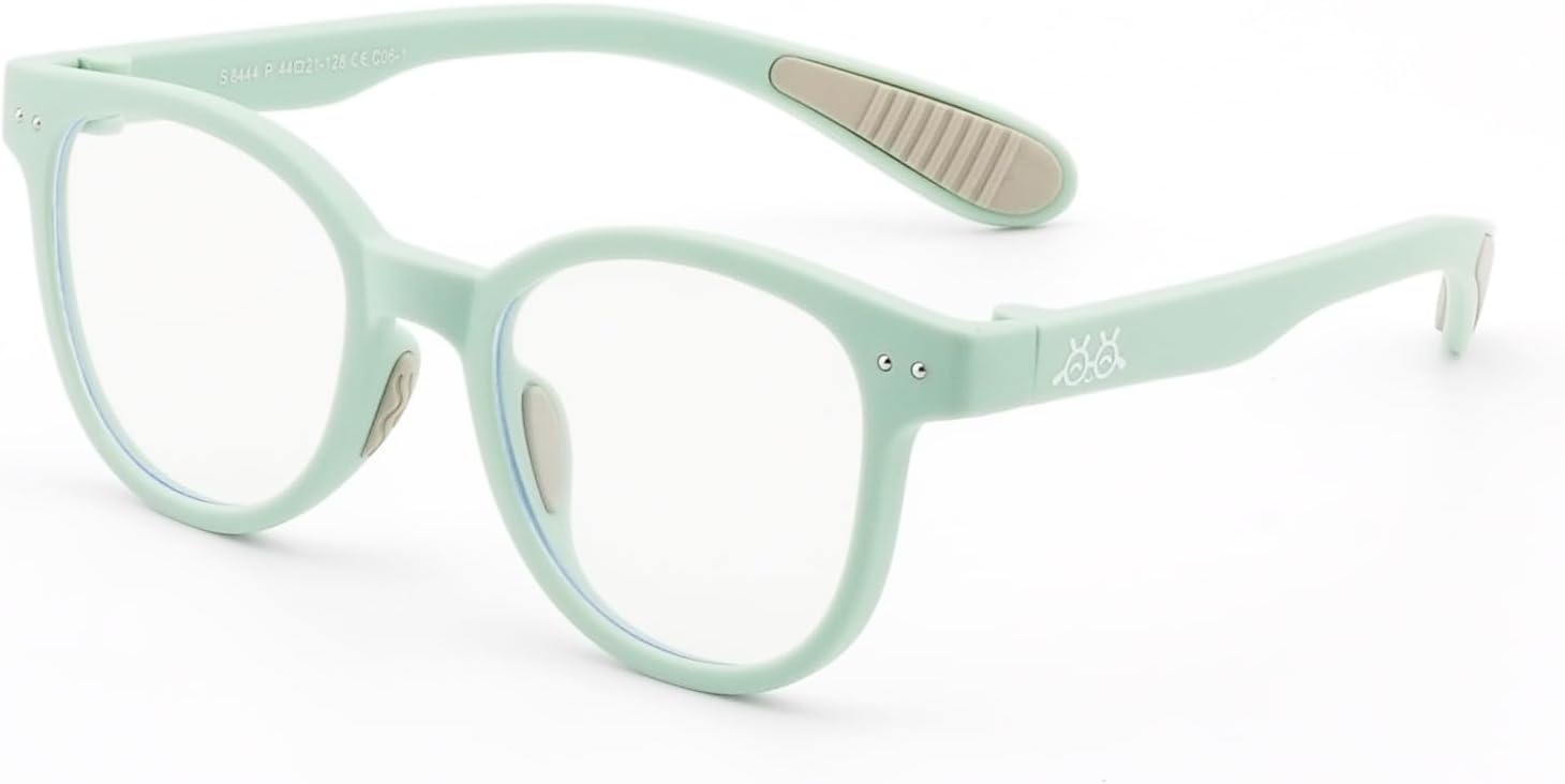 EYEBUDDY Blue Light Glasses for Kids Boys Girls,Computer Gaming Bluelight Glasses,Fake Glasses for Ages 2-12