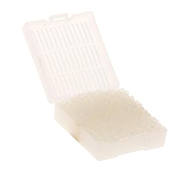 ELECTROPRIME Desiccant Indicating Silica Gel with Reusable Hard Plastic Canister - White