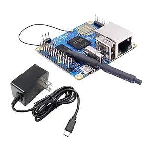 Orange Pi Zero 3 4G Allwinner H618 LPDDR4 Quad Core 64 Bit Single Board Computer, Support 4K Display WiFi Bluetooth (Zero 3 4G+5V3A TC Supply)