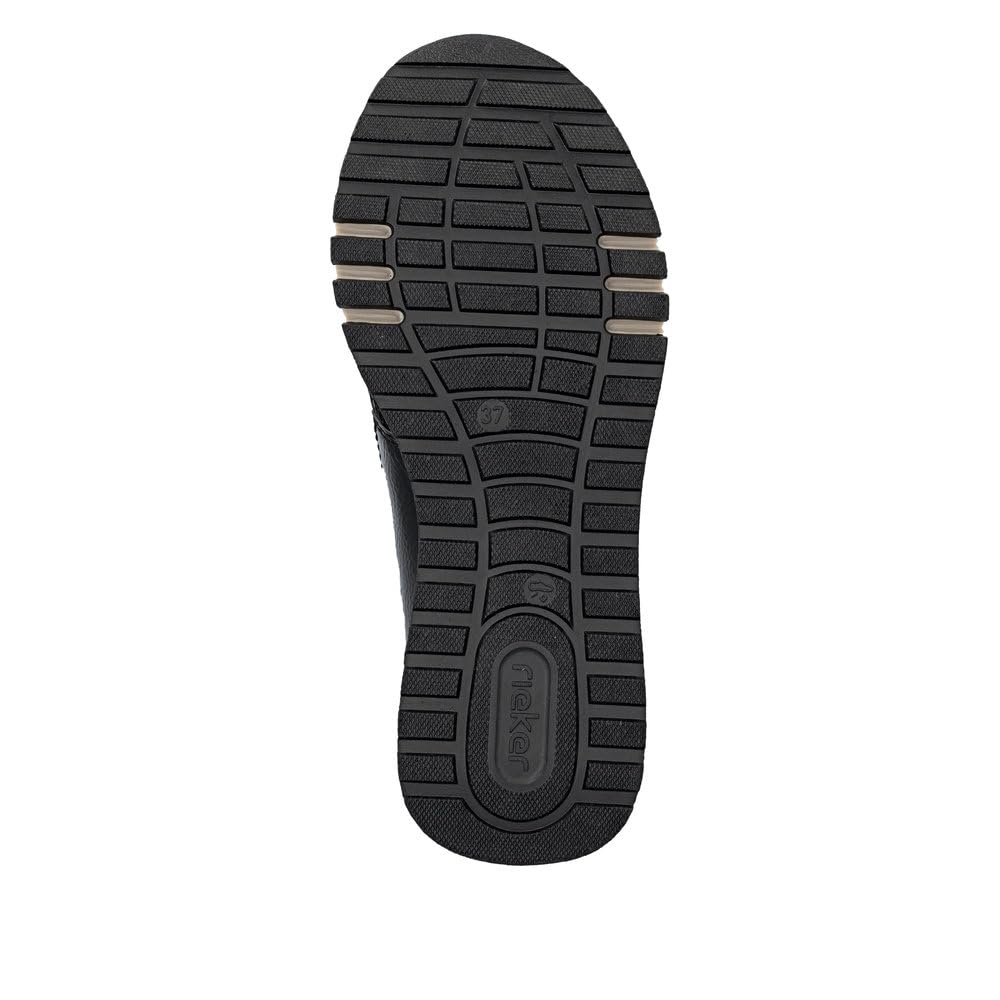 Rieker Damen Sneaker 49003-00 schwarz Gr. 40 – Ansicht 4