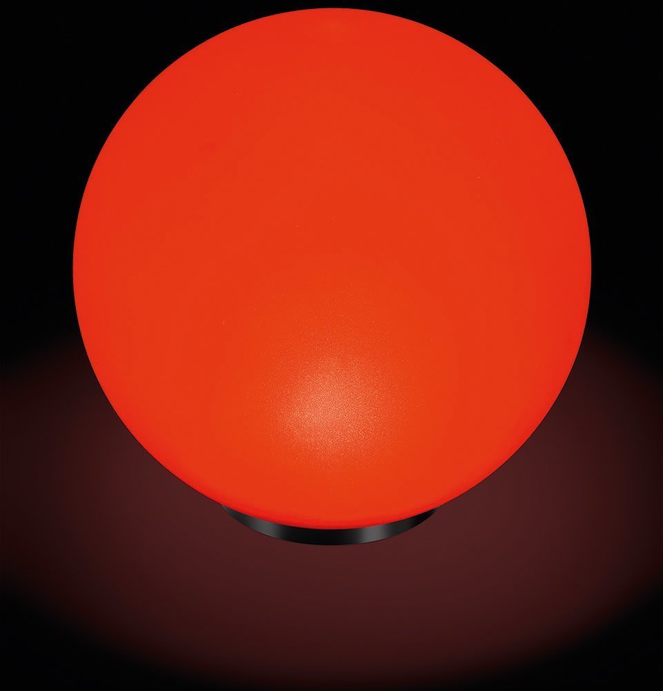 Sfera luminosa solare da 40 cm, 7 colori chiari a luce continua o alternata, 8 oredi durata della lampada solare Esotec 102611