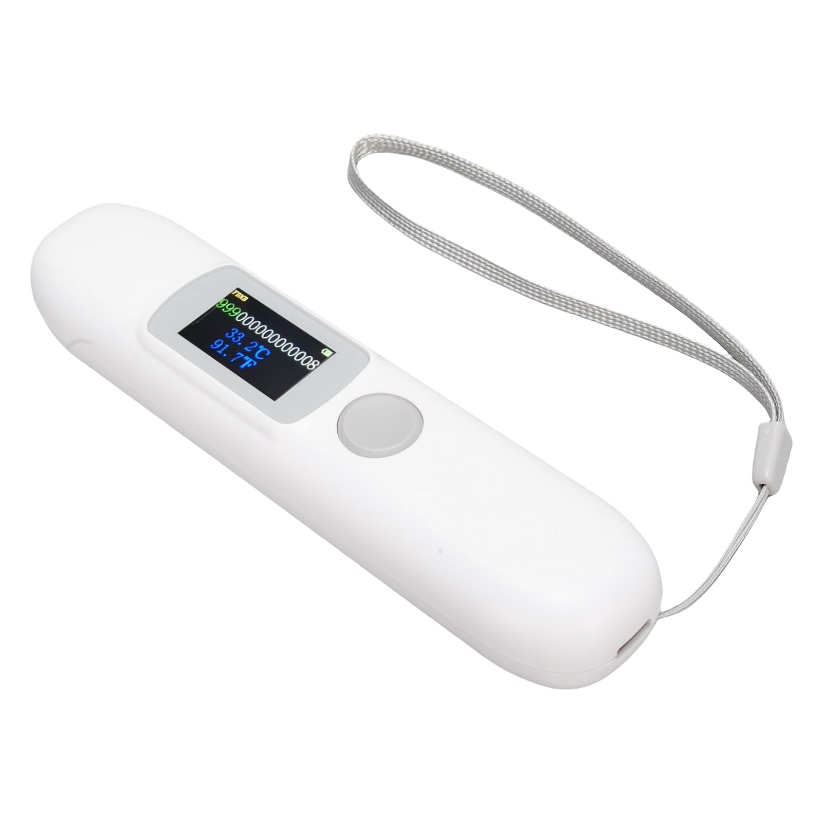 RiToEasysports Scanner per Microchip per Animali Domestici con Monitoraggio della Temperatura, Lettore per Chip ISO FDX B, Display a Colori per Veterinari e Proprietari di Animali Domestici