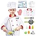 Lesheng space Chef Costume for Kids Chef Role Play Costume Dress -Up Set With cooking tools, Pretend Chef Outfit for Toddlers, Age 3+
