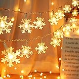 led schneeflocken projektor 🎅【Batteriebetrieben】 Jede lichterkette wird mit 3 AA-Batterien betrieben (nicht im Lieferumfang enthalten), Es ist kein stecker und verlängerungskabel erforderlich. Sie können sie auch ohne Steckdose überall hinstellen.