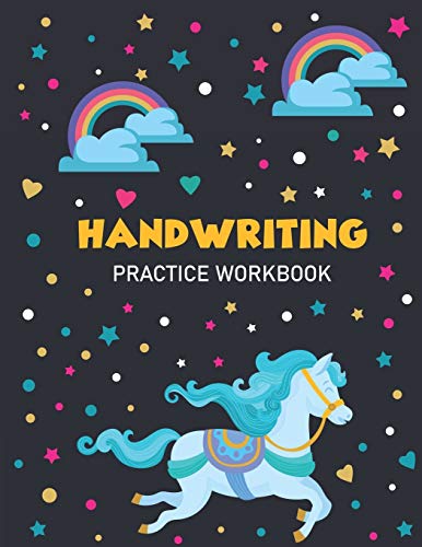 Handwriting Practice Workbook: Alphabet Handwriting Letter Tracing Book for Preschool, Pre K, Kindergarten and Kids Ages 3-5