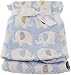 Bieco babydecke Jungen Blau Elefanten | Baby Decke | Kuscheldecke Baby | Baby Blanket | Tagesdecke Kinder Jungen | Buggy Decke |  Baby Kuscheldecke |  Kissen | Decke Baby| Flauschige fFeecedecke