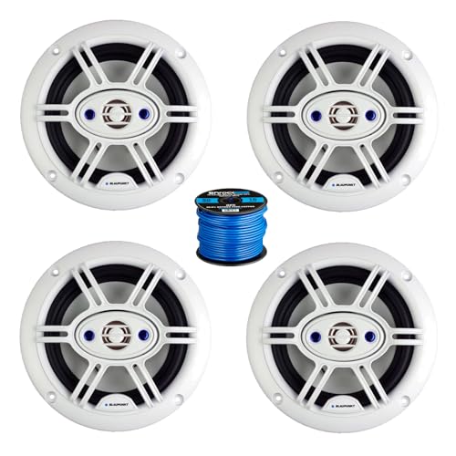 2 Pair (Qty 4) of Blaupunkt GTM652WPRO 6.5