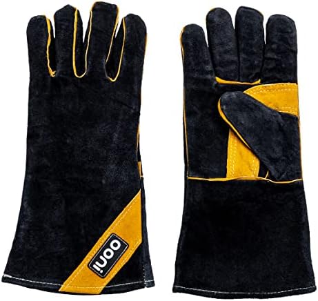 Ooni Pizza Oven Gloves - Heat and Fire Resistant, Protective Heat Proof Gloves Perfect for Grill, Fireplace, Barbecue