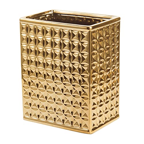 BASDHE Trash Can for Bathroom, Small Office Garbage Can for