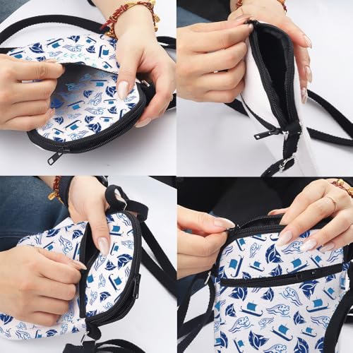 MNIGIU Greek Musical Inspired Gift Greek Musical Lover Crossbody Bag for Ancient Greece Mythology Lover3