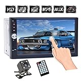 7 Pulgadas HD Pantalla Táctil : En lugar de pantalla táctil resistiva, la pantalla táctil capacitiva es más sensible y duradera. 1080 La resolución es clara y lo suficientemente cristalina para que pueda ver videos HD.