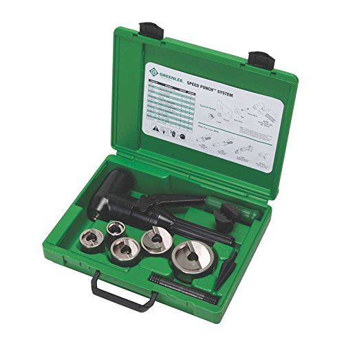 Quick Draw 90 Hydraulic Punch Driver with Draw Studs, Adapter, Spacer and Case