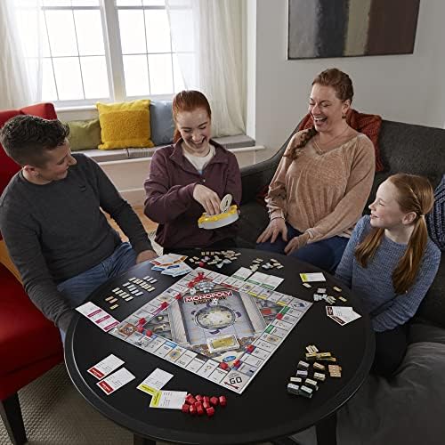 Monopoly Secret Vault Board Game for Kids Ages 8 and Up, Family Board Game for 2-6 Players, Includes Vault - English & French 11 51DdbYBBw3L. AC