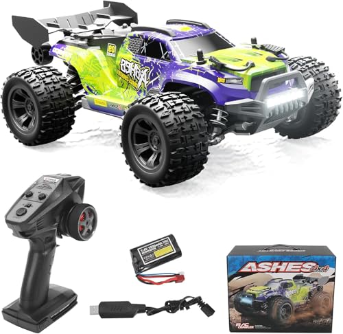 4WD High-Speed RC Car 1:18 KASTWAVE 70 KM/H Off-Road Remote Control Truck All Terrain Electric Vehicle Rechargeable Battery 2.4GHz Anti-Interference Gift for Teens Adults