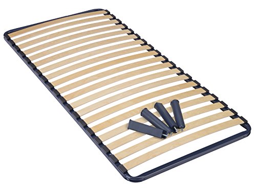 SEDAC 8813192000 Sommier, Acier,Bois,Plastique, Bleu Nuit, 90 x 190 cm