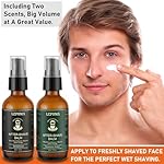 After Shave Balm for Men, Luxury After Shave Lotion for Mens Skin Care with Eucalyptus & Mint / Sandalwood - Cooling, Hydrating and Razor Bump Relief, Post Shave Balm Perfection for Soothe Skin - Image 4