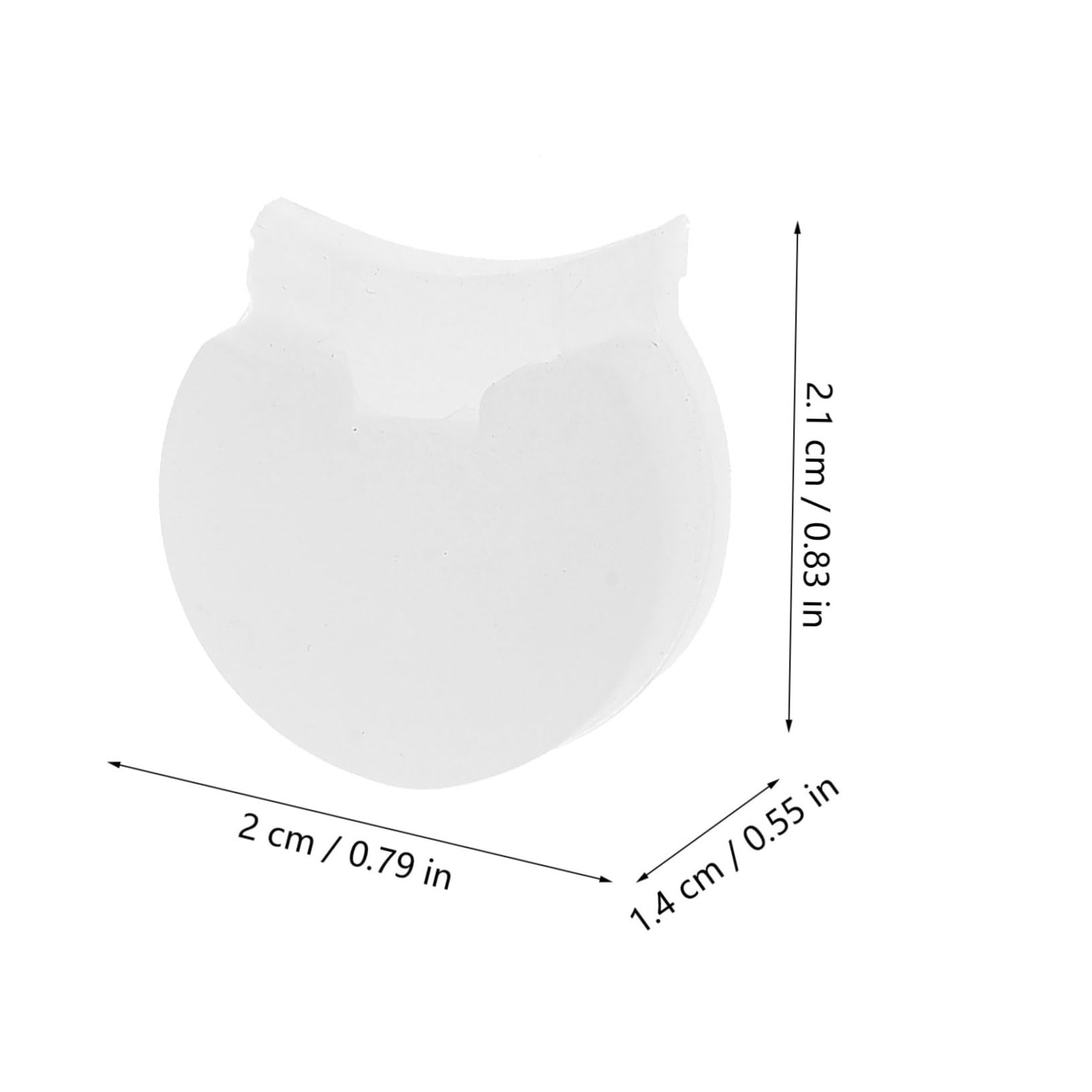 Toddmomy Clarinet Thumb Rest Cushions 5pcs Soft Rubber for Clarinet Oboe Accessories