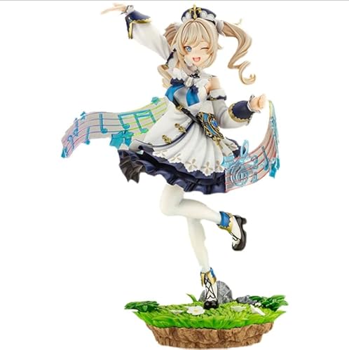 Genshin Impact Barbara Anime Figure: Genshin Impact Action Figure, Genshin Barbara Model Toy - 7.8 in