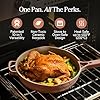 Our Place Large Always Pan | 12.5" Ceramic Pan with Modular Lid & Beechwood Spatula | Patented 10-in-1 Nonstick, Non-Toxic Cookware Made Without PFAS | Induction & Oven-Safe up to 450°F | Spice #1