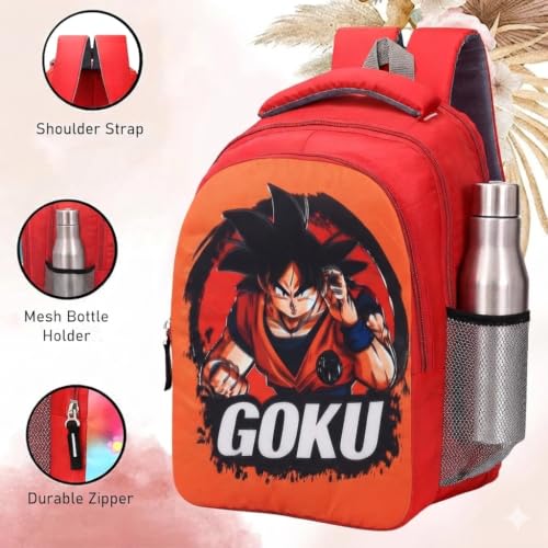 Image of 30L School Bag Plush Backpack, Cartoon Print Backpack, Preschool Bags for Boys & Girls (3-7 Years) for Nursery to 2nd Class Kids - Lightweight, Padded Straps