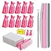 Produktbild 12 Nagelclips zur Nagellackentfernung mit Nagelfeile und Nagelpufferblock