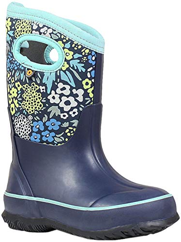 Image of BOGS unisex-child Classic High Waterproof Insulated Rubber Neoprene Rain BootSnow Boot