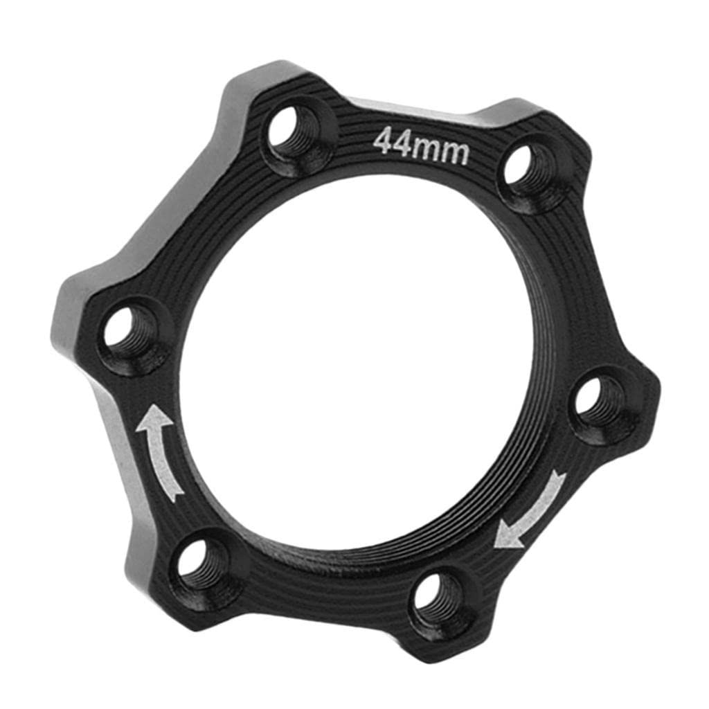 ATORSE® Aluminium Mtb Bike Threaded Hubs Disc Brake Rotor Adapter Base Black 44Mm-image-9