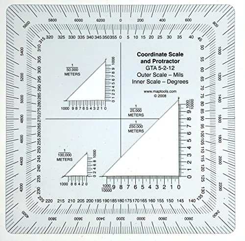 MapTools Military Style UTM/MGRS Coordinate Scale