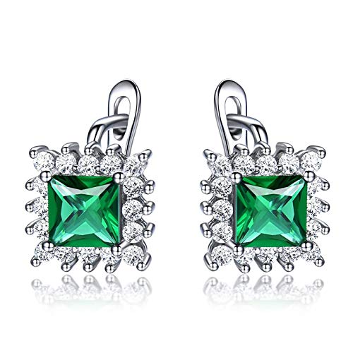 Boucles d'oreilles carrées en argent 925 Dreamdge pour femme