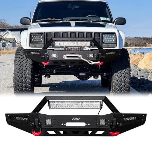 LUYWTE For 1984-2001 Cherokee XJ&Comanche MJ Steel Front