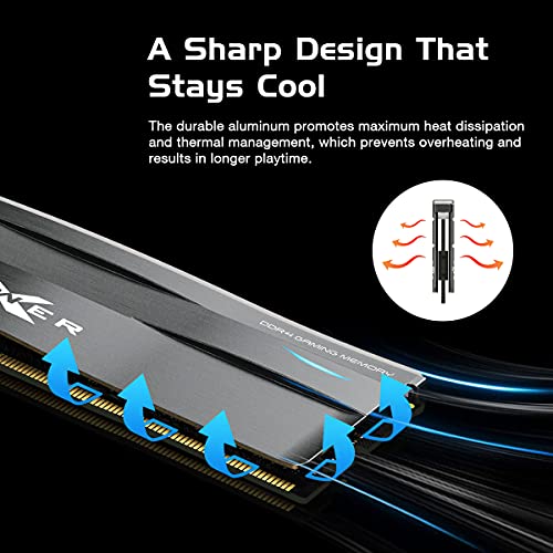 Image of Silicon Power XPOWER Zenith RGB DDR4 32GB (16GBx2) 3200MHz PC4-25600 CL16 1.35V 288-Pin UDIMM Gaming Desktop PC Computer RAM Memory Module SP032GXLZU320BDD