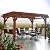 Backyard Discovery Ashland 14 ft. x 10 ft. All Cedar Wood Pergola with Serving Bar