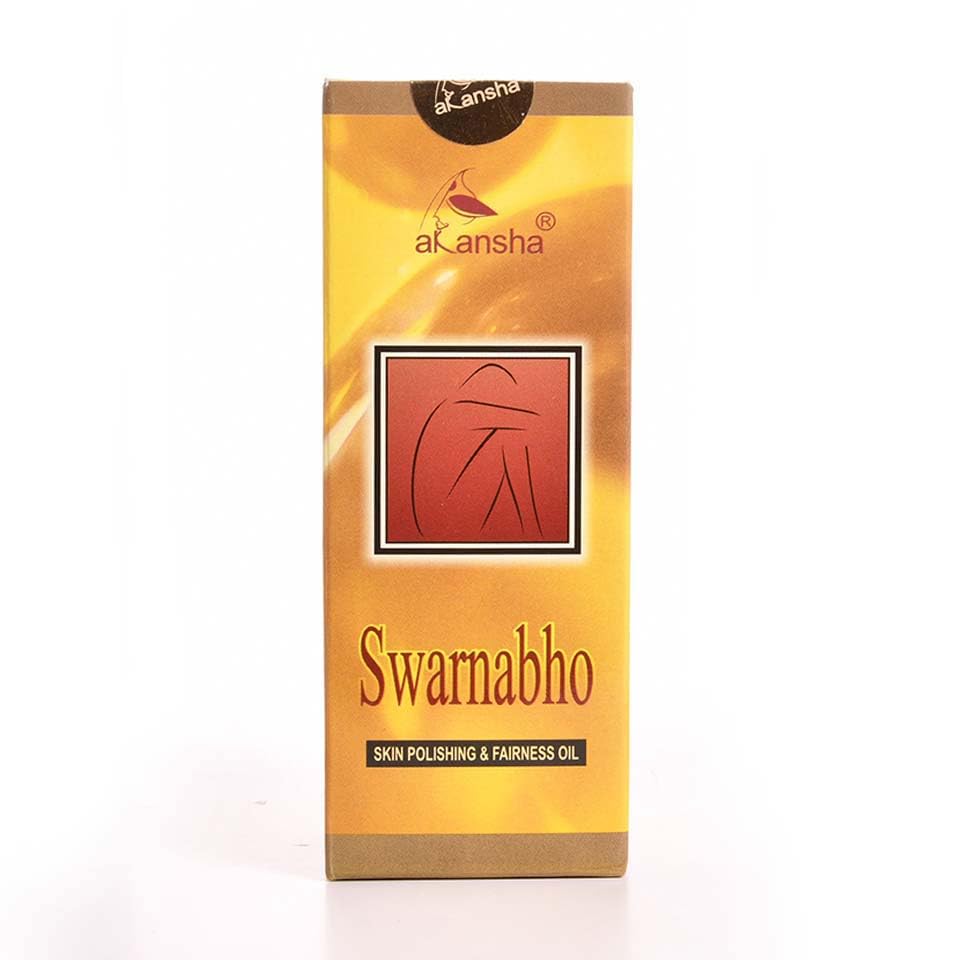 Image of AKANSHA Swarnabho Ayurvedic Natural Face and Body Oil (100ml)