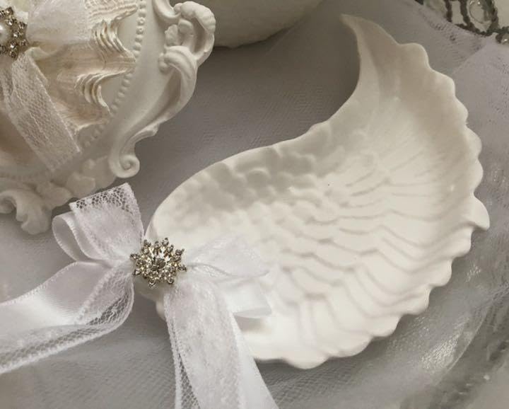 アロマストーン羽トレーホワイト